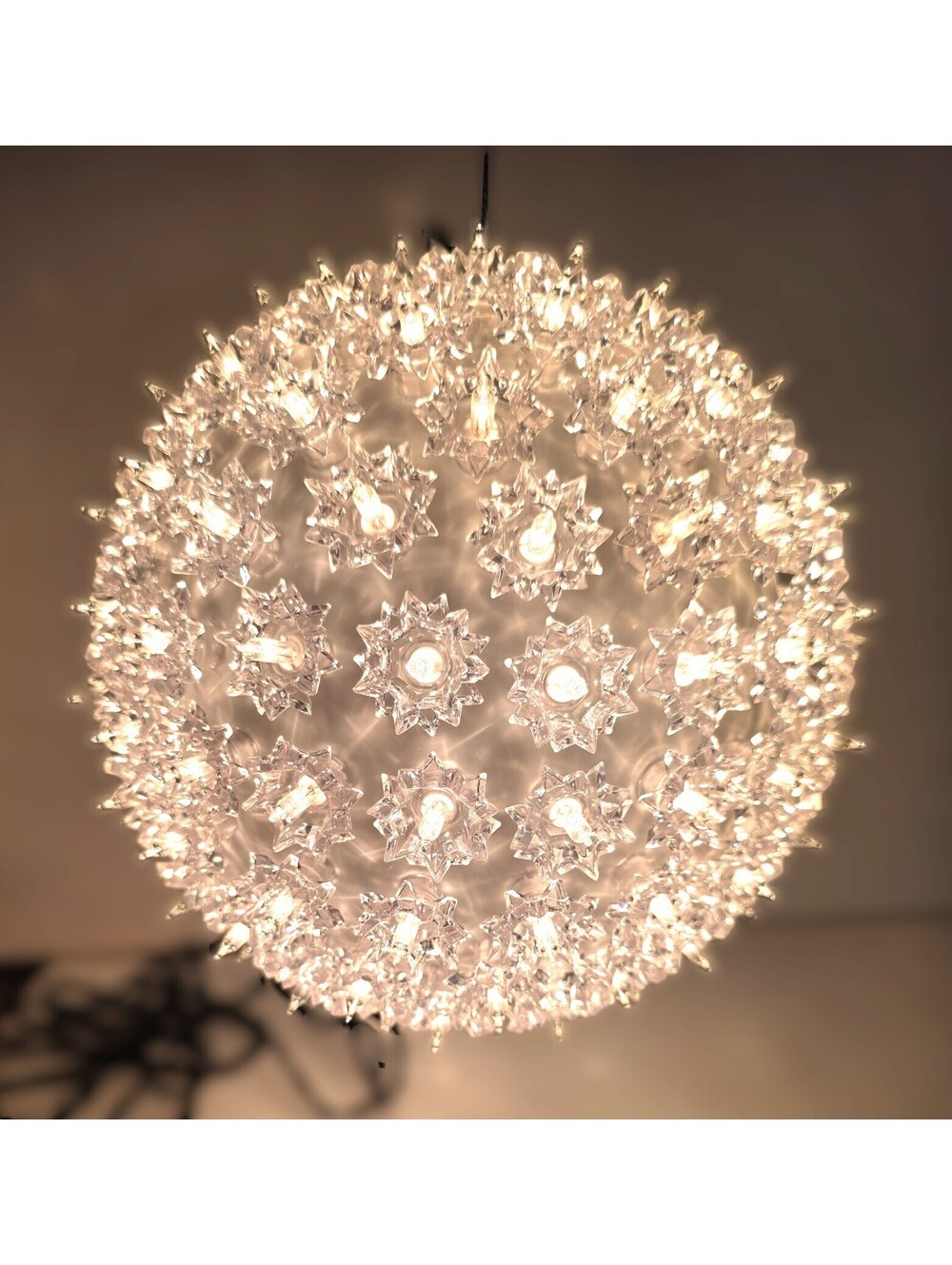 NWOT Pottery Barn Large Lighted Sphere Cluster Starlight Ball Indoor Outdoor Box
